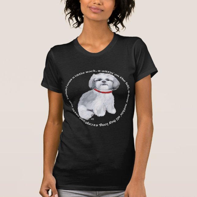 Shih Tzu Wishish T-Shirt (Vorderseite)