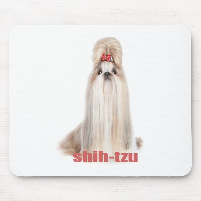 Shih--tzuhund züchtet シーズー - シーズー犬の品種 mousepad (Vorne)