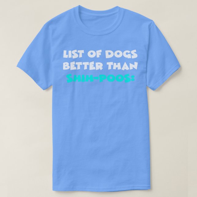 ShihPoo T-Shirt (Design vorne)