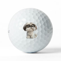 Shihtzu Golfbälle