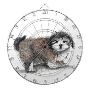 Shihtzu Puppy Dog, Pet Dartscheibe