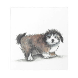 Shihtzu Puppy Dog, Pet Notizblock