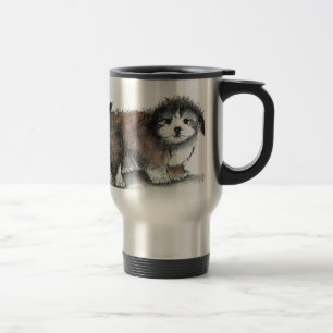 Shihtzu Puppy Dog, Pet Reisebecher