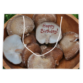 Shiitake Mushroom Birthday Große Geschenktüte