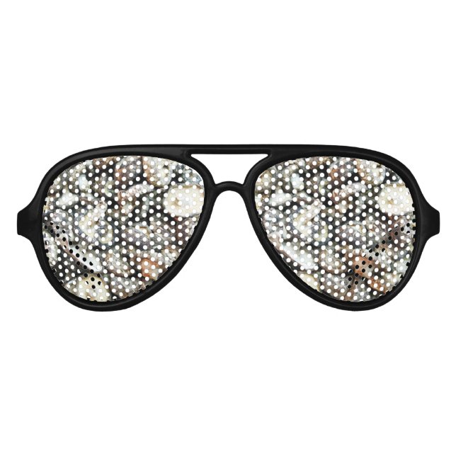 Shiitake Mushrooms Partybrille (Vorderseite)