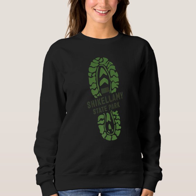 Shikellamy Staat Park Pennsylvania Pa Wanderboot Sweatshirt (Vorderseite)