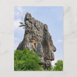 Shilin-Felsnadeln Steinwald - Yunnan, China, Asien Postkarte