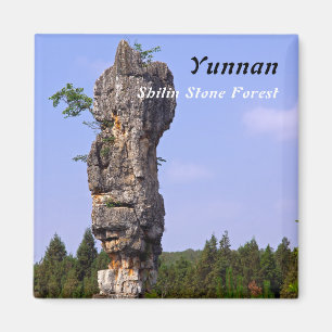 Shilin-Gipfel Steinwald - Yunnan,China,Asien Magnet