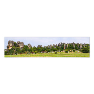 Shilin pinnacles Steinwald - Yunnan, China, Asien Fotodruck