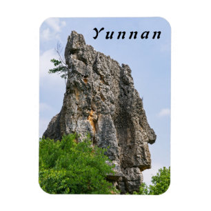 Shilin pinnacles Steinwald - Yunnan, China, Asien Magnet
