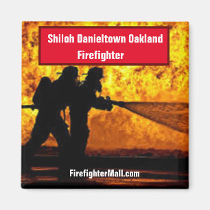 Shiloh Danieltown Oakland Feuerwehrmagnet Magnet