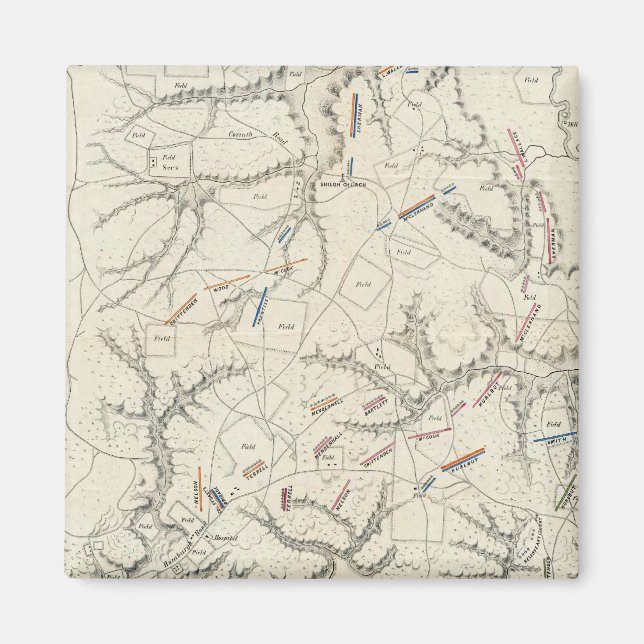 Shiloh, Tennesse Magnet (Vorne)
