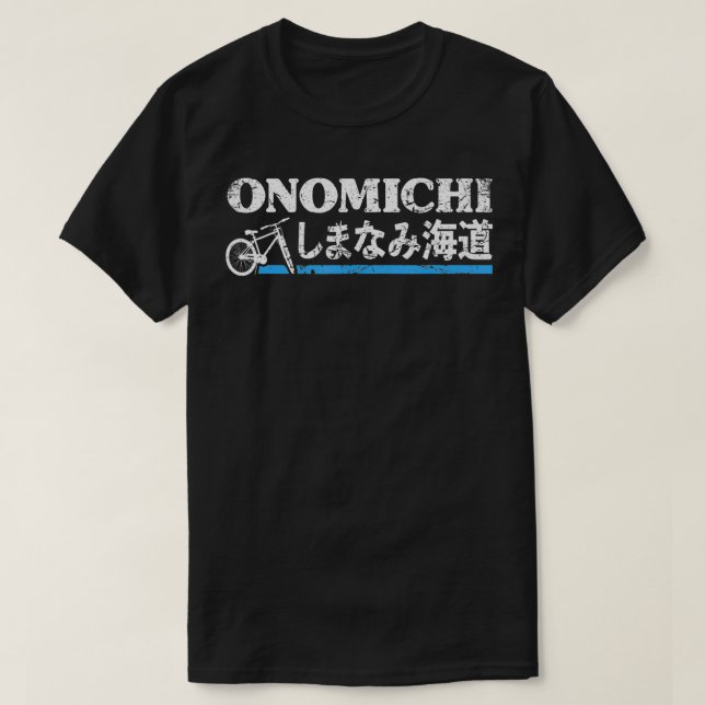 Shimanami Kaido Japan Onomichi Imabari Cycling Roa T-Shirt (Design vorne)