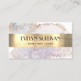 Shimmer-Aquarellfolie Visitenkarte