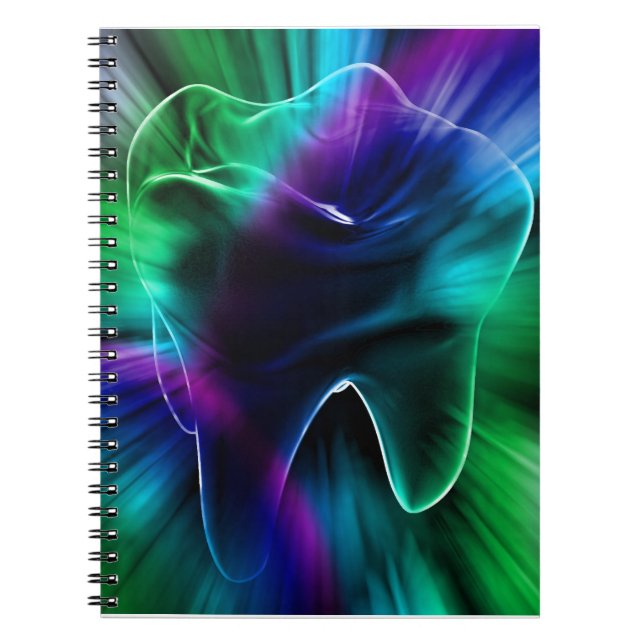 Shimmerger Tooth Design Carnet dentiste (Devant)