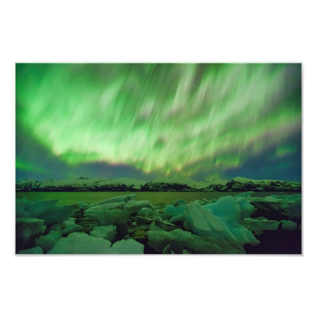 Shimmering Aurora Fotodruck (Vorne)