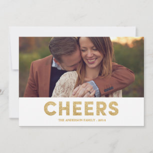 SHIMMERING CHEERS   CARTE PHOTO de vacances
