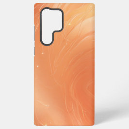 Shimmering Coral Flow Abstract Phone Case Samsung Galaxy Hülle