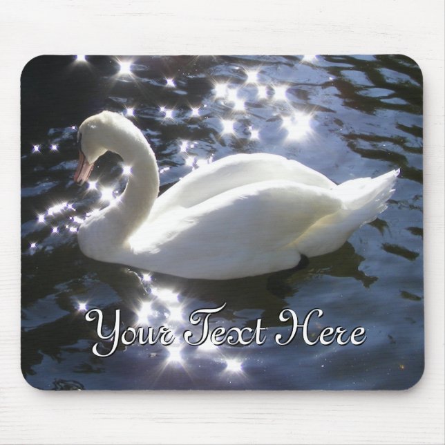 Shimmering Swan Mousepad (Vorne)
