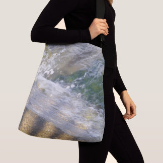 Shimmering Water on Rocks Tote Tragetaschen Mit Langen Trägern
