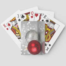Shimmery Weihnachtsverzierungen - Spielkarten