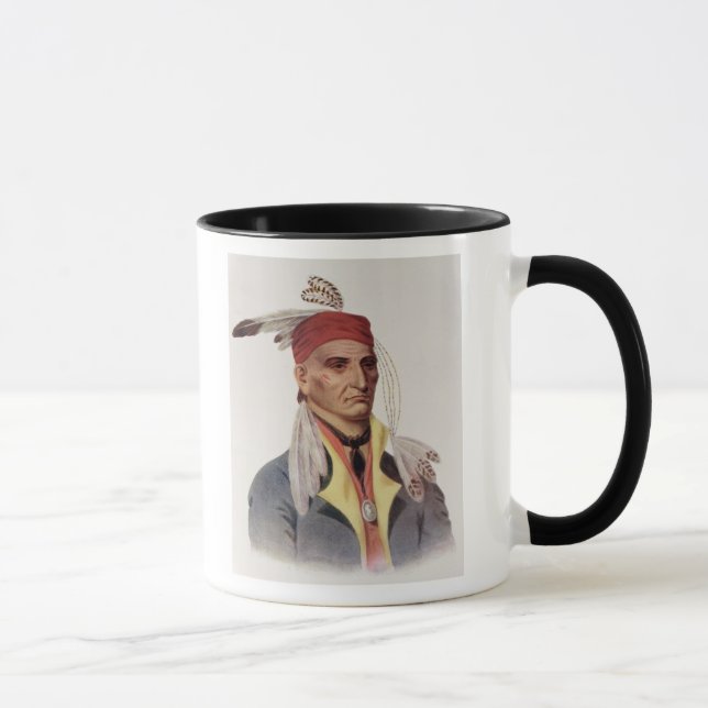 Shin-GA-Ba W'Ossin oder 'Bild Stone Tasse (Rechts)