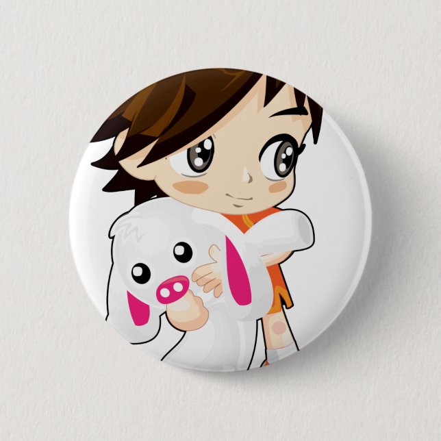 Shin Hye Bongji Chibi G1 Button (Vorderseite)