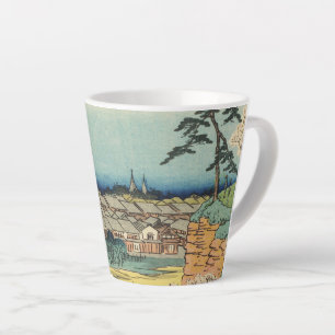 Shinagawa, Japan: Vintage japanische Holzschnitt-K Milchtasse