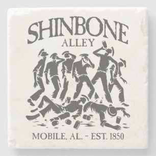 Shinbone Alley Steinuntersetzer
