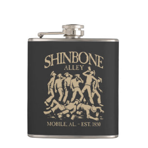 Shinbone Alley T - Shirt Flachmann