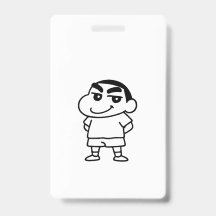 Shinchan Schwarz-Weiß