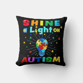SHINE a Light on Autismus Kissen