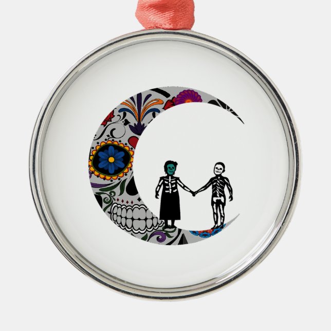 SHINE AUF LIEBE SILBERNES ORNAMENT (Vorne)