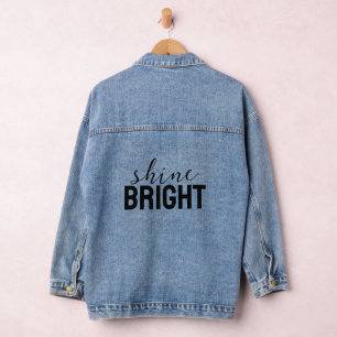 Shine Bright Denimjacke Jeansjacke