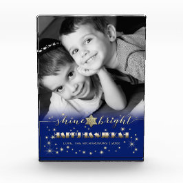Shine & Bright Hanukkah Custom Fotoblock