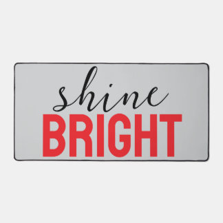 shine bright home office  schreibtischunterlage
