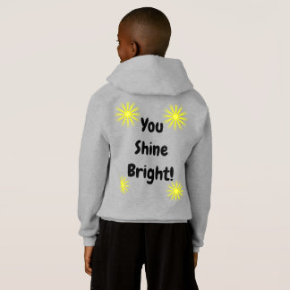 'Shine Bright' Hoodie Kid/Young Adult (Grau)
