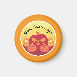 Shine God's Light Halloween Magnet