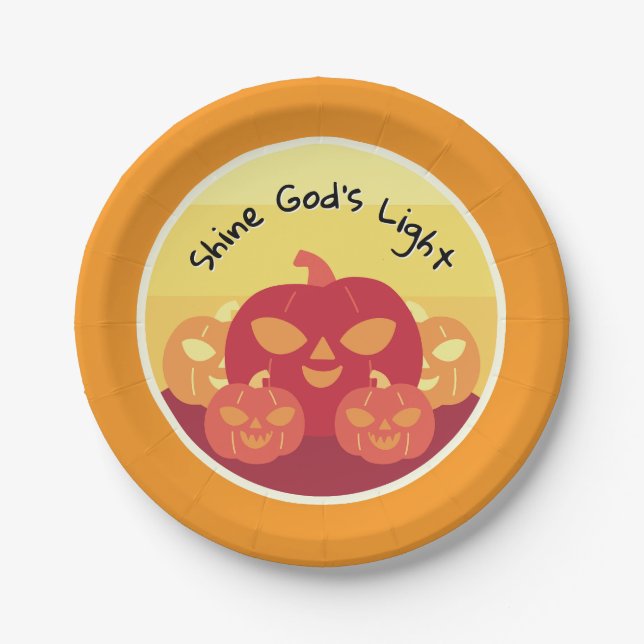 Shine God's Light Halloween Paper Teller (Vorderseite)