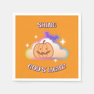 Shine Gottes Christliches Halloween-Party Napkin Serviette