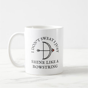 Shine like a Bowstring Archery Lover Kaffeetasse