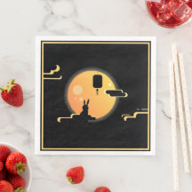 Shine Moon Rabbit - Black Sky Mitte Herbst Festiva