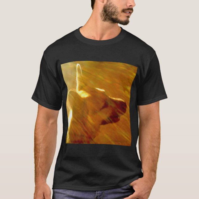 Shine on me German Shepherd Black & Tan T-Shirt (Vorderseite)