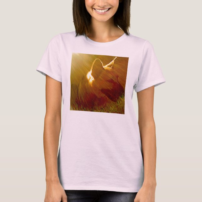 Shine on me German Shepherd Black & Tan T-Shirt (Vorderseite)