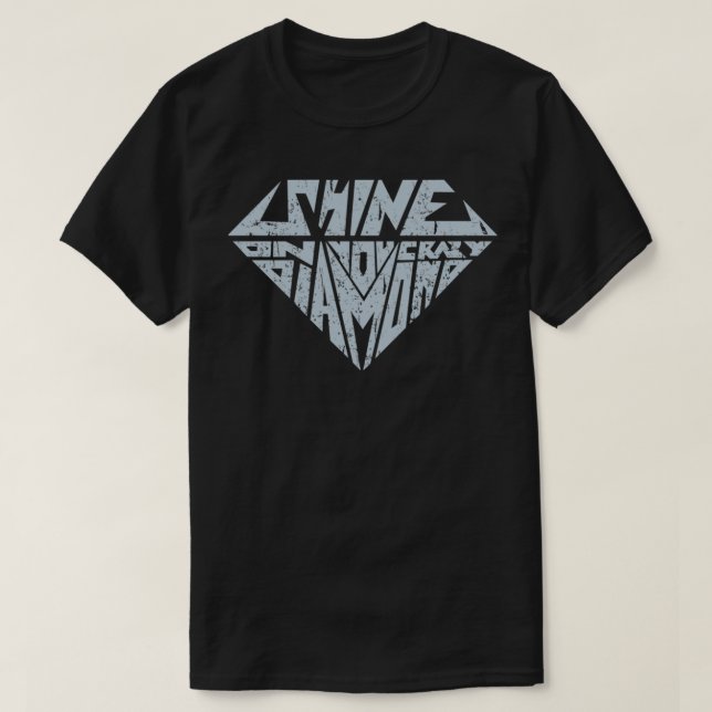 Shine on you Crazy Diamond Classic T - Shirt (Design vorne)