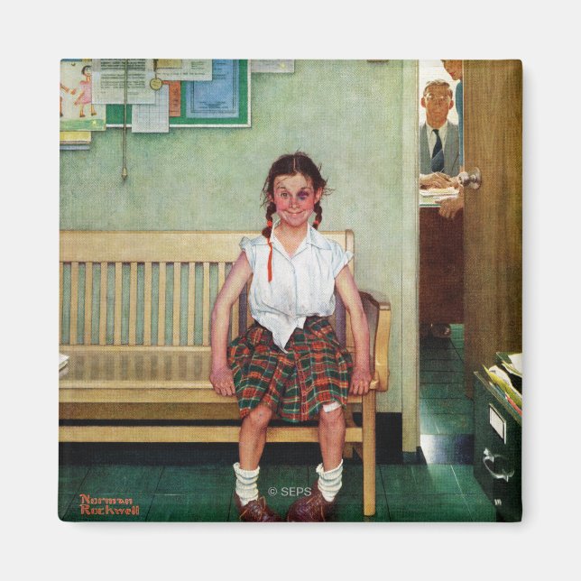 Shiner oder außerhalb des Hauptbüros Magnet (Vorne)