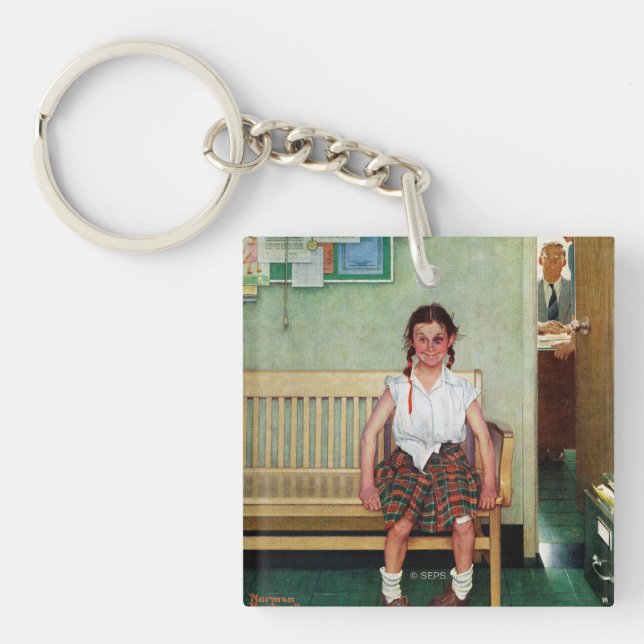 Shiner oder außerhalb des Hauptbüros Schlüsselanhänger (Vorderseite)