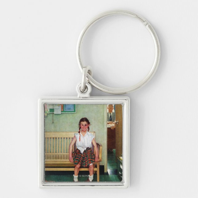 Shiner oder außerhalb des Hauptbüros Schlüsselanhänger (Vorne)