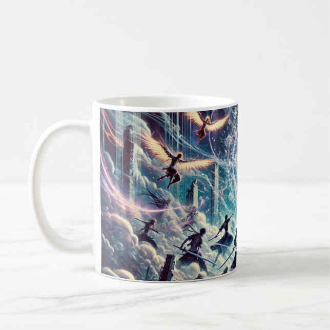 Shinigami Theme Classic Tasse, 11 oz Kaffeetasse (Links)