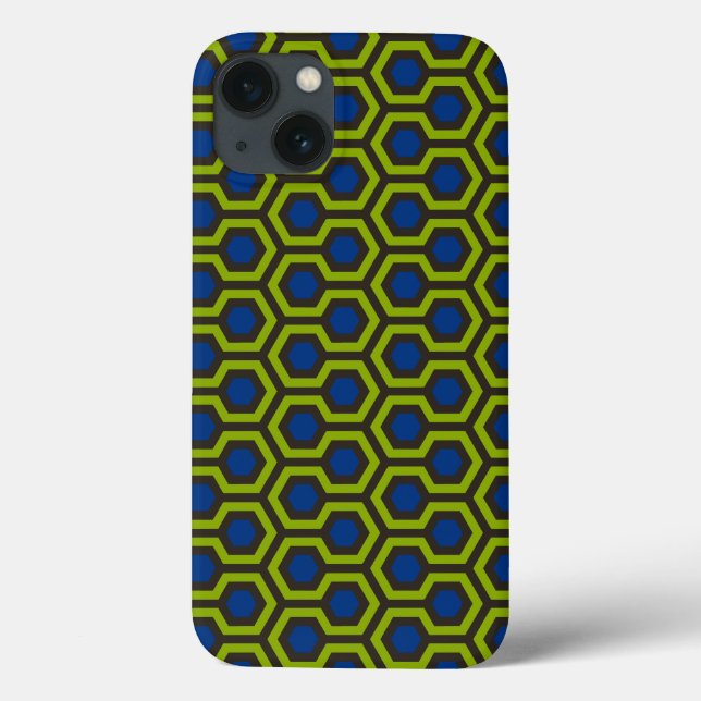 Shining Blue Case-Mate iPhone Hülle (Rückseite)